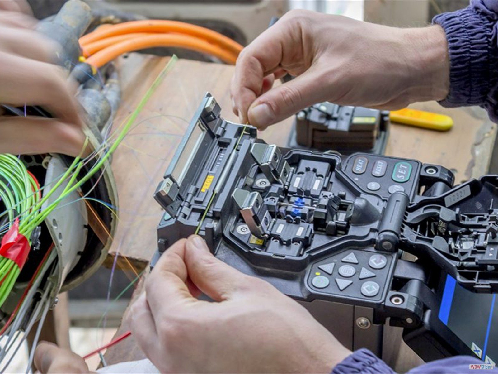 Fusao em Fibra Óptica